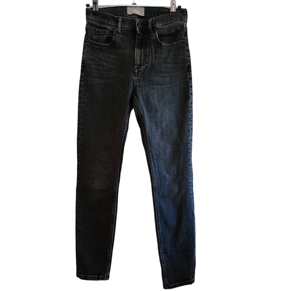 Everlane Denim - Everlane Skinny Classic Mid-rise Jeans Black Wash Womens 25 Regular